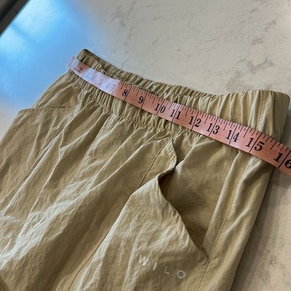 Anthropologie Wilo the Label Parachute Cargo Pants in Athletic Clay Size Small - Picture 9 of 14
